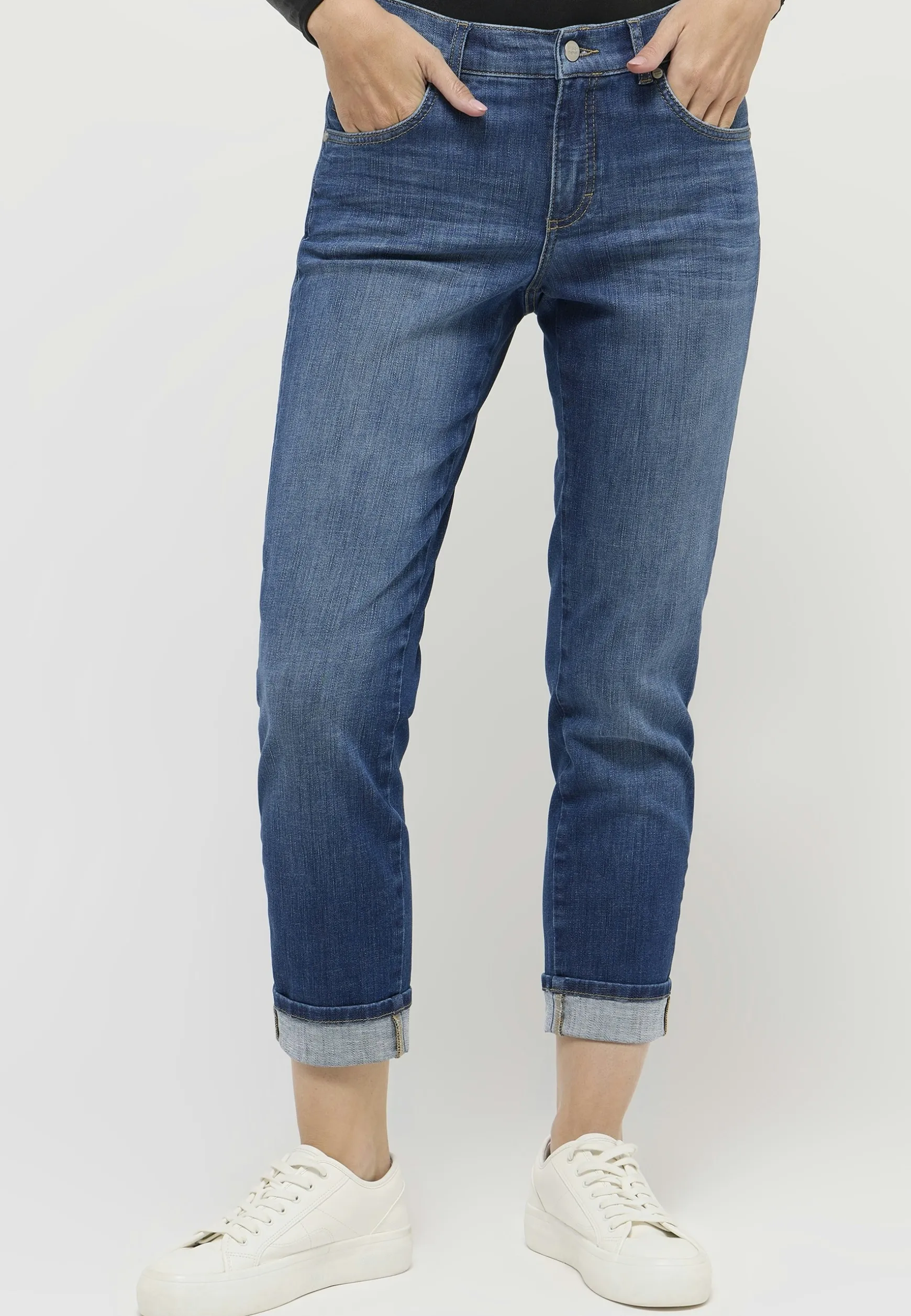 Basic-Jeans Darleen Crop TU