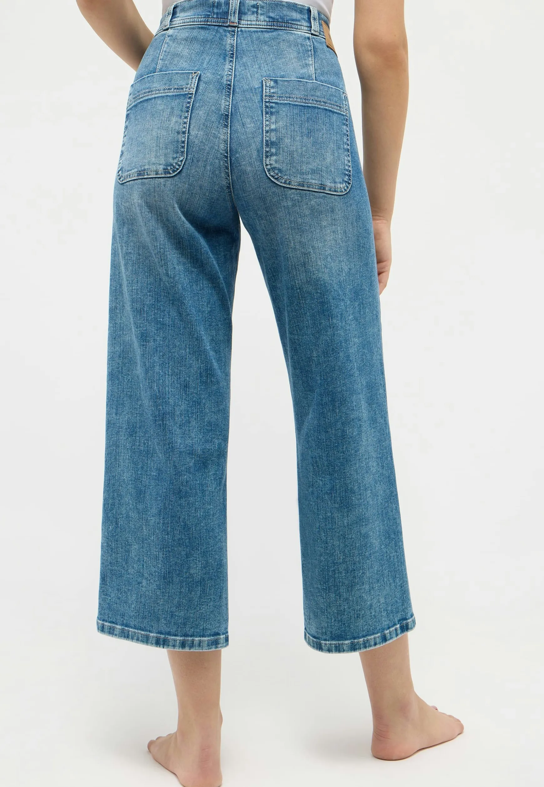 Culotte Jeans Linn Pocket