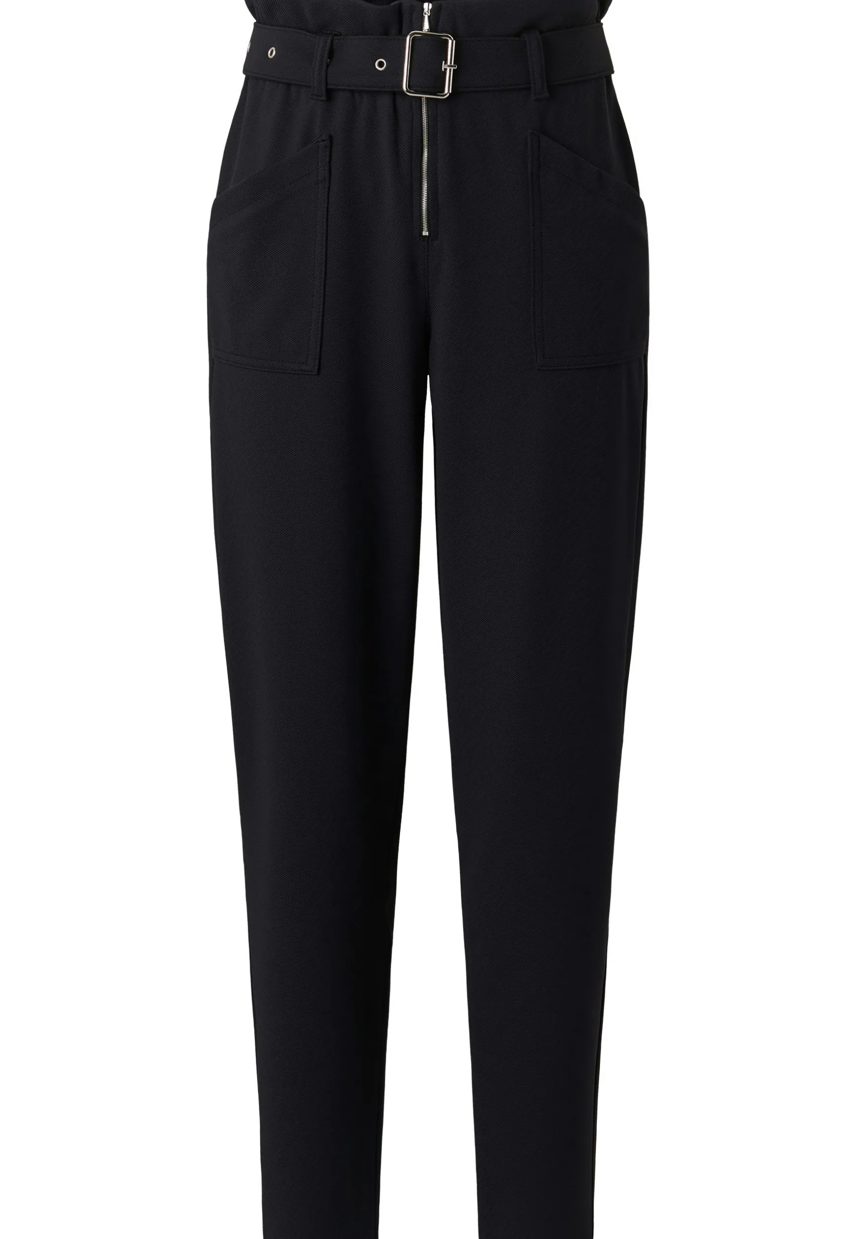 Dehnbare Hose Sporty Detail Carrot
