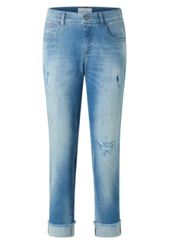 Destroyed-Jeans Darleen Crop TU Fringe