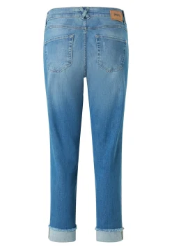 Destroyed-Jeans Darleen Crop TU Fringe