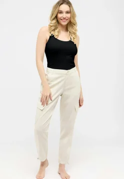 Hose Alma Crop Cargo mit Summer Tencel