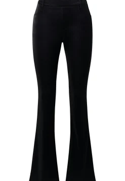 Hose Bootcut mit Glam Fake Leather