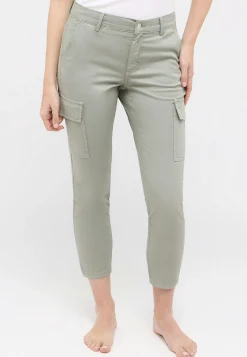 Hose Cici Crop Slit Cargo mit Summer Cotton