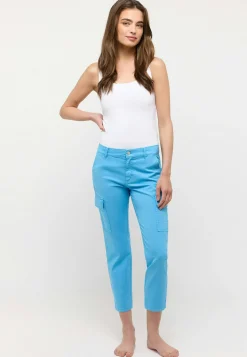Hose Cici Crop Slit Cargo mit Summer Cotton