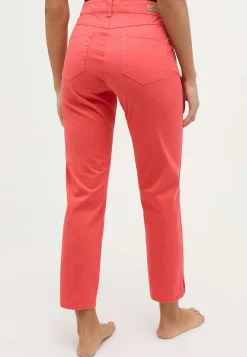 Hose Cici Crop Slit im Uni-Design