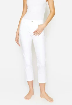 Hose Cici Crop Slit mit Schlitz
