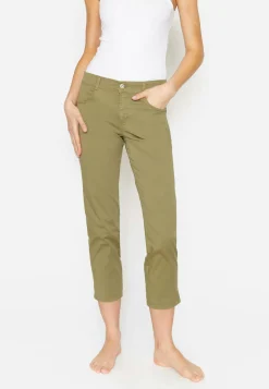 Hose Cici Crop Slit mit Schlitz