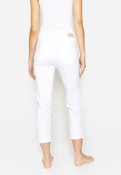 Hose Cici Crop Slit mit Schlitz