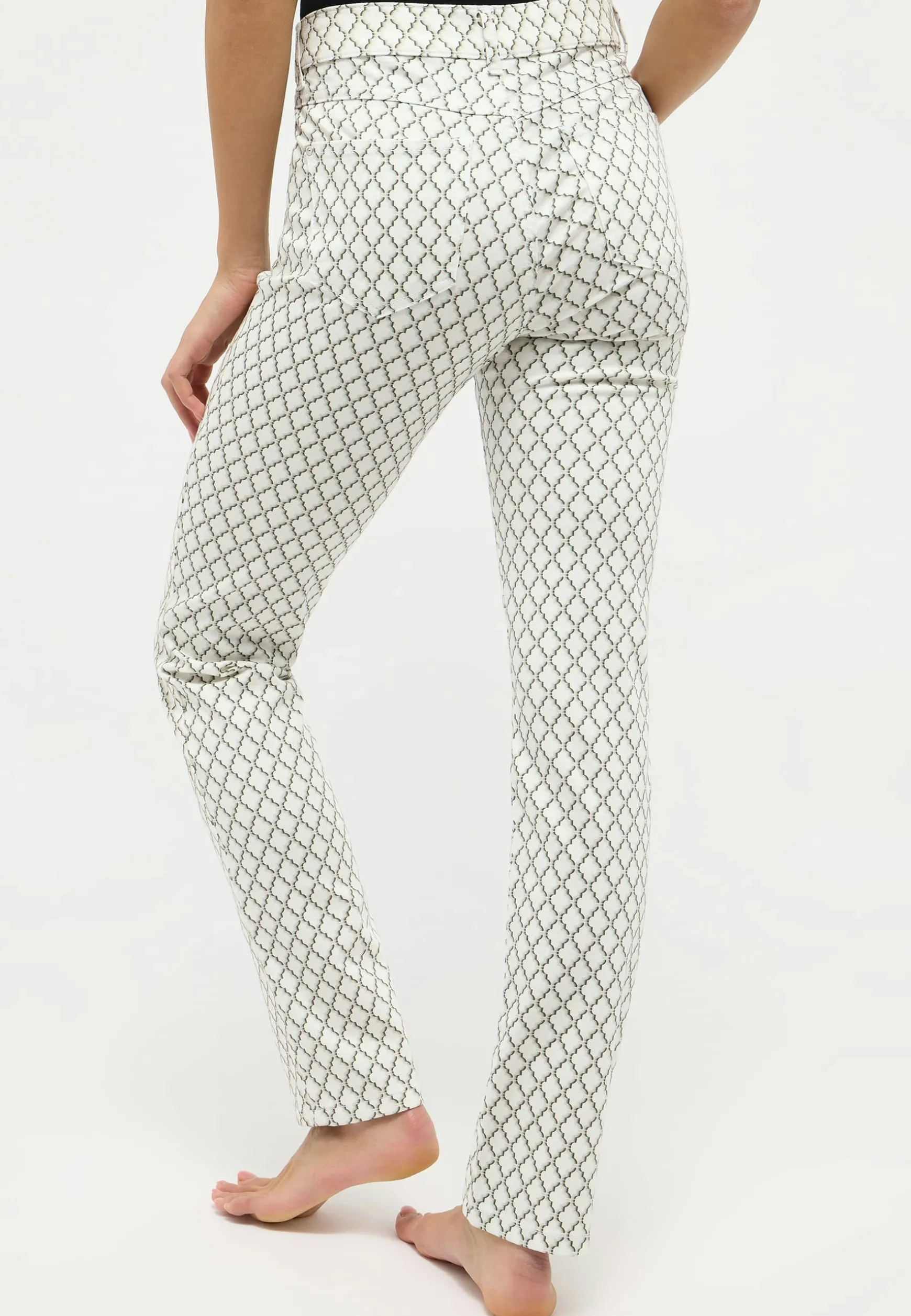 Hose Cici mit Graphic-Print