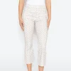 Hose Cropped Bootcut mit Print