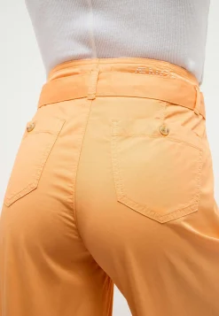 Hose Cropped Detail Culotte mit Gu00c3u00bcrtel