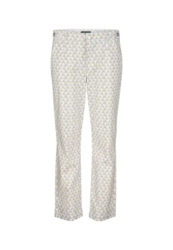 Hose Detail Straight mit grafischem Print
