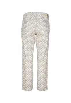Hose Detail Straight mit grafischem Print