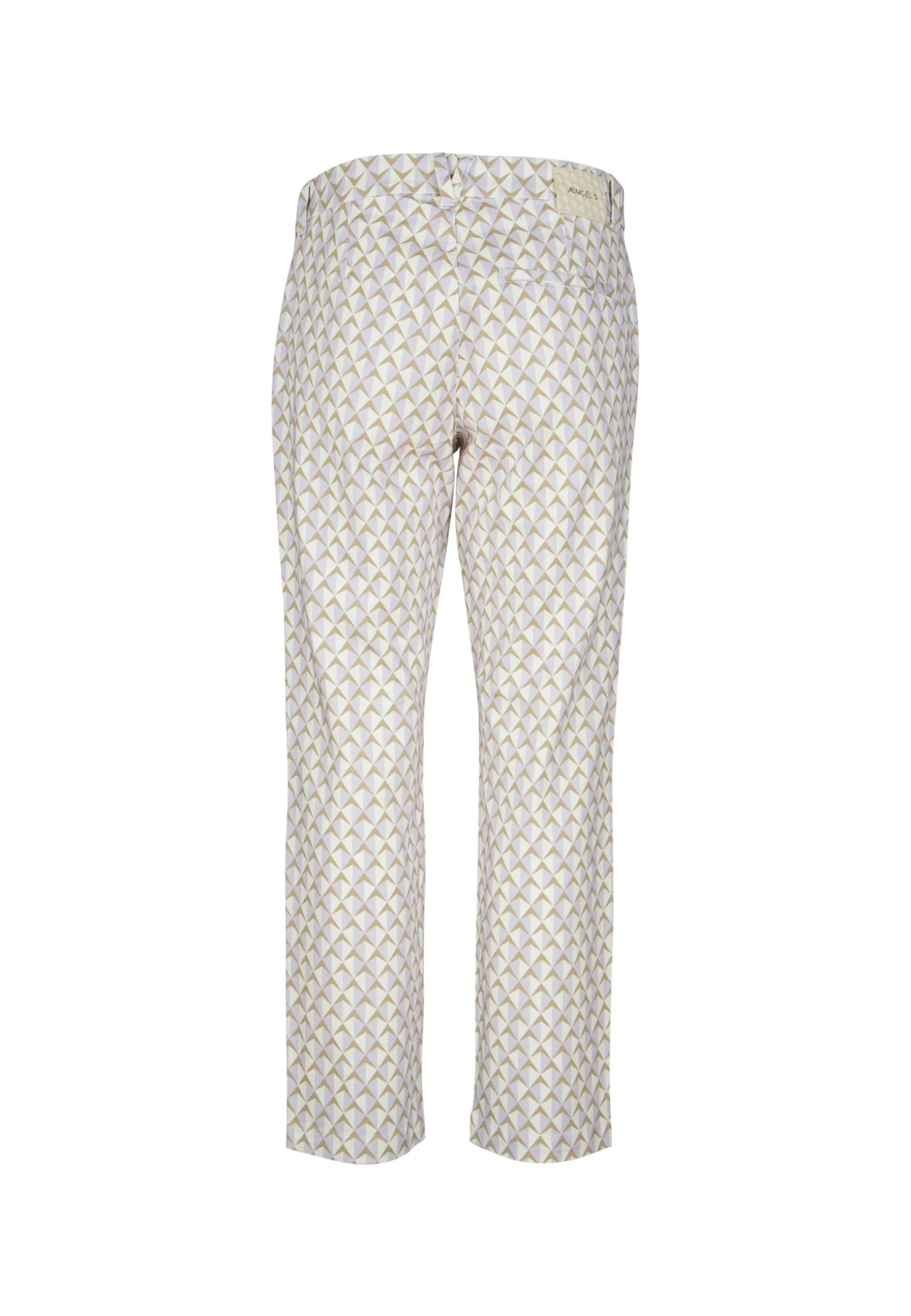 Hose Detail Straight mit grafischem Print