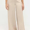Hose Galon Palazzo mit Satin-Optik