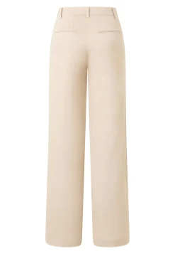 Hose Galon Palazzo mit Satin-Optik
