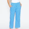 Hose Jogger Culotte mit 70s Print