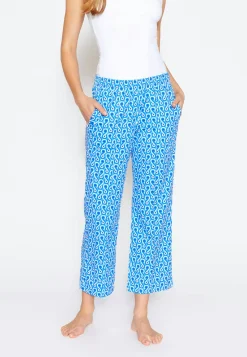 Hose Jogger Culotte mit 70s Print