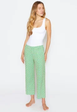 Hose Jogger Culotte mit 70s Print