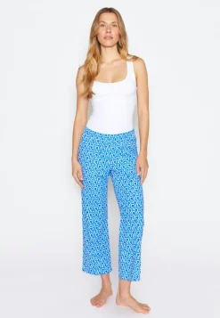 Hose Jogger Culotte mit 70s Print