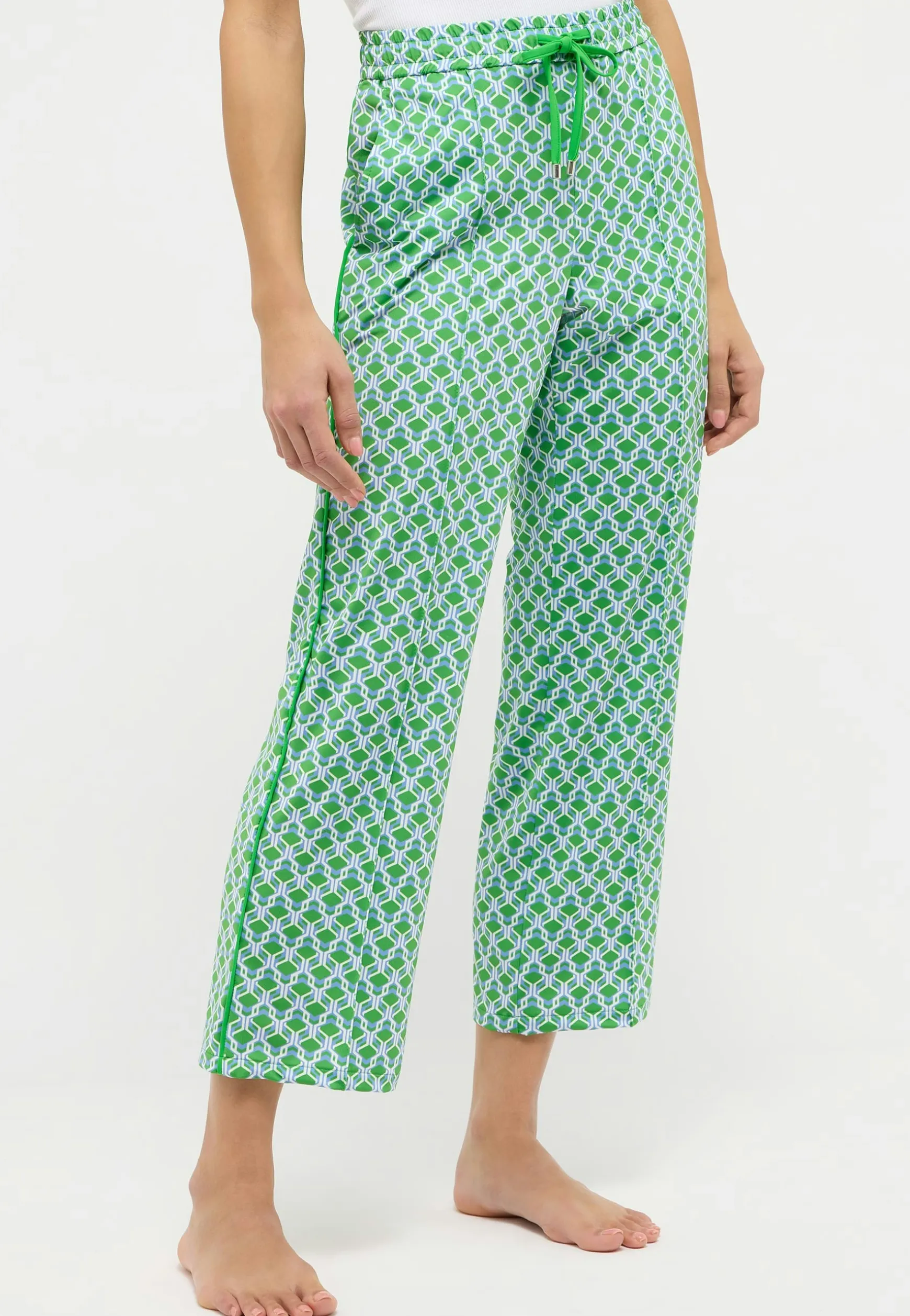 Hose Jogger Galon Culotte mit Retro-Print