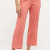 Hose Jogger Galon Culotte mit Retro-Print