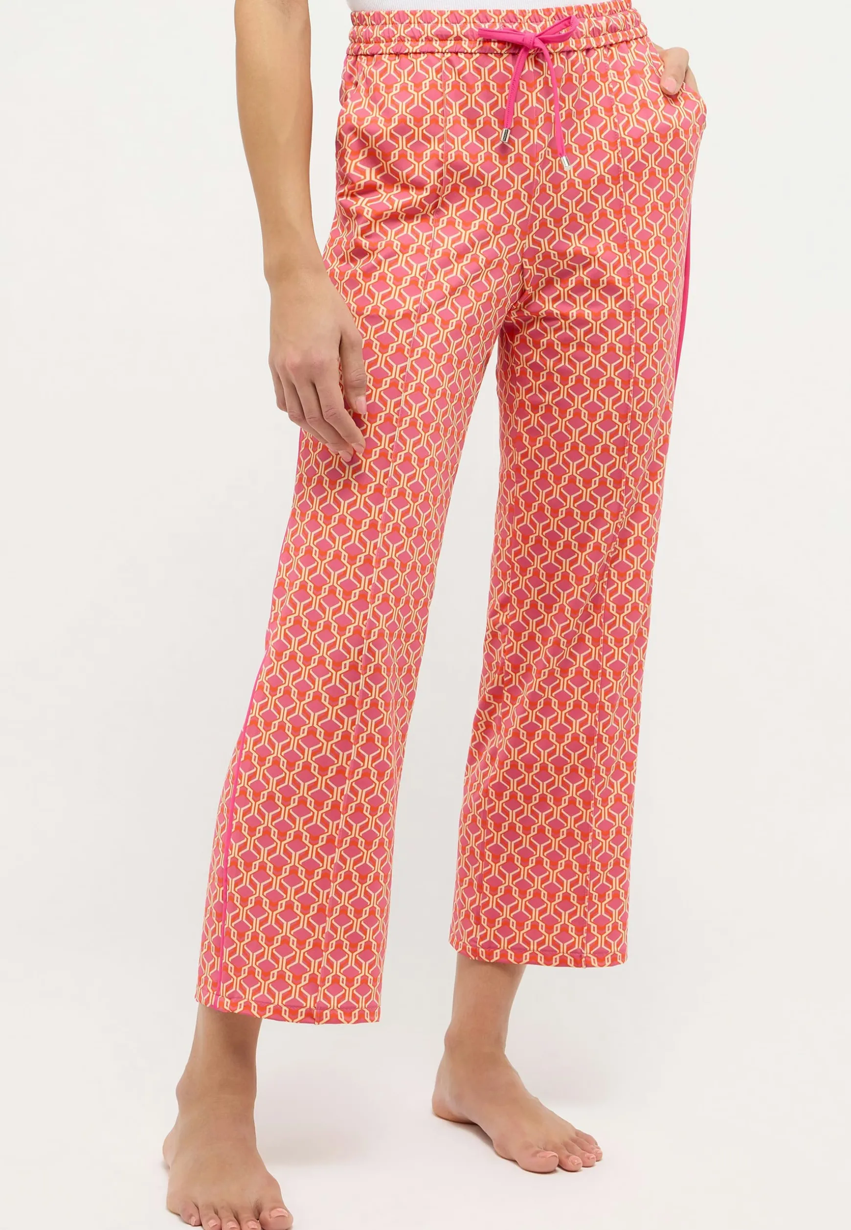 Hose Jogger Galon Culotte mit Retro-Print