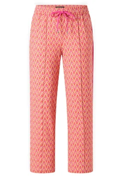 Hose Jogger Galon Culotte mit Retro-Print