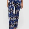 Hose Jogger Wide Legs mit Graphic Print