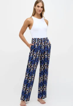 Hose Jogger Wide Legs mit Graphic Print