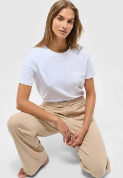 Hose Jump Wide Leg mit Schmuckdetail