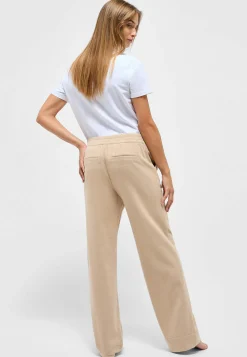 Hose Jump Wide Leg mit Schmuckdetail