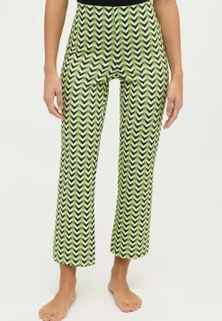 Hose Leni Crop Jump mit Retro-Print