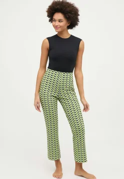 Hose Leni Crop Jump mit Retro-Print