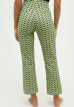 Hose Leni Crop Jump mit Retro-Print