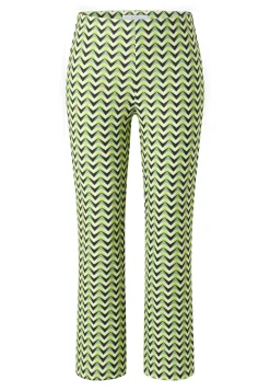 Hose Leni Crop Jump mit Retro-Print