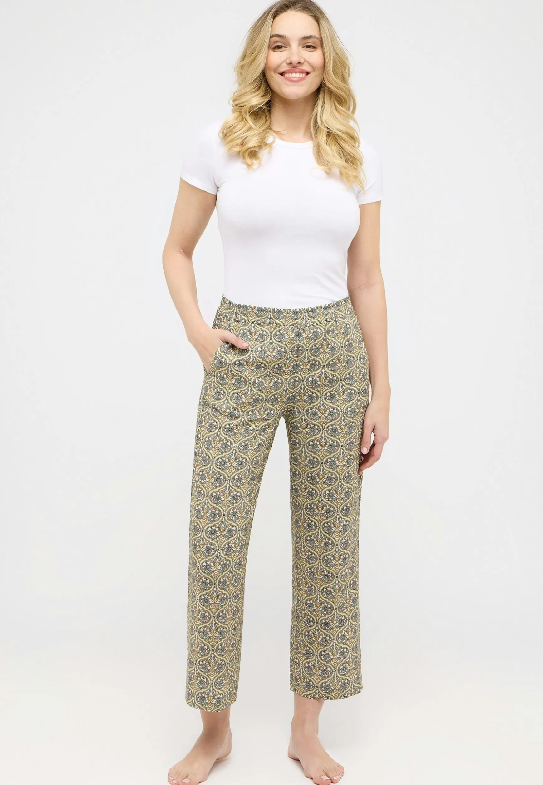 Hose Linn Jump mit Satin-Optik