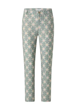 Hose Louisa Chino mit Satin-Optik