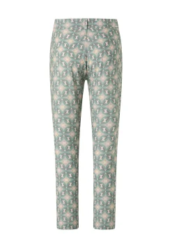 Hose Louisa Chino mit Satin-Optik