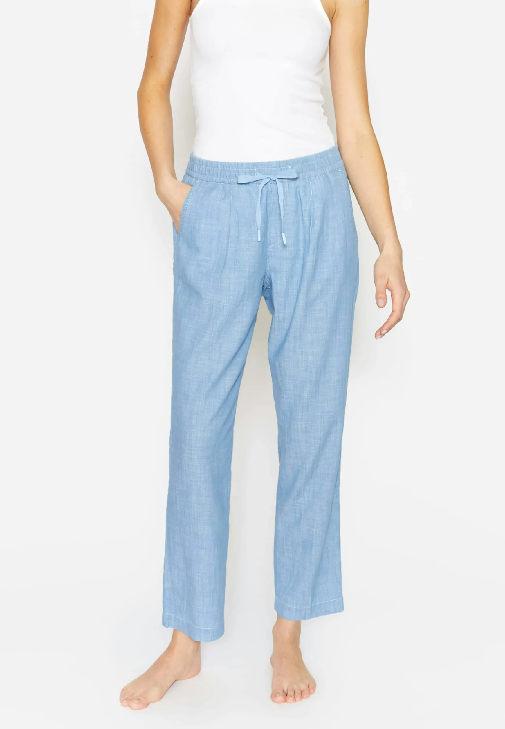 Hose Louisa Jump Pleat mit Stretch-Bund