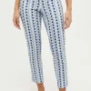 Hose Ornella Jump mit Retro-Print