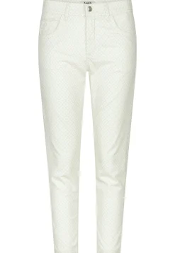 Hose Ornella mit Blumen-Muster