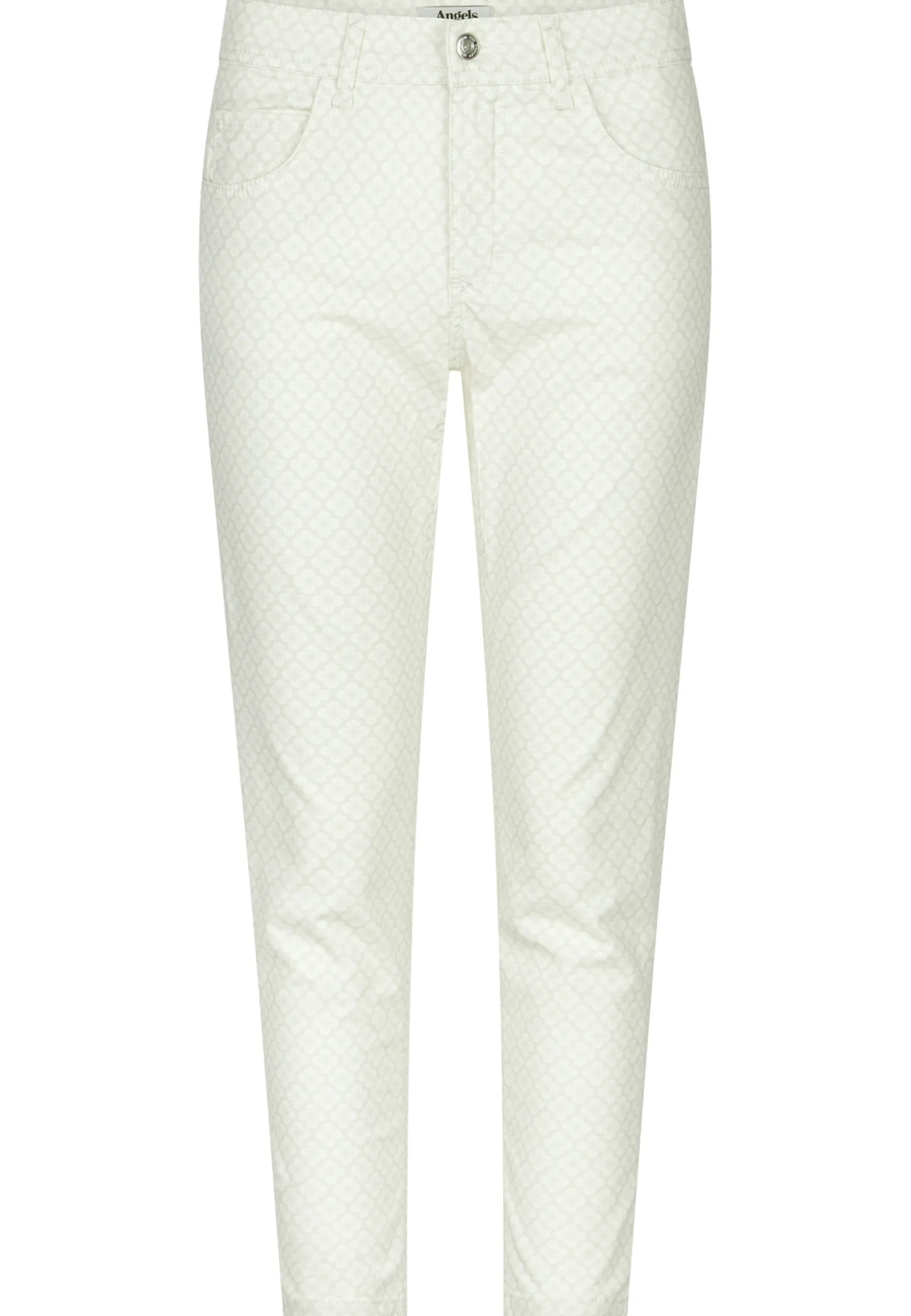 Hose Ornella mit Blumen-Muster