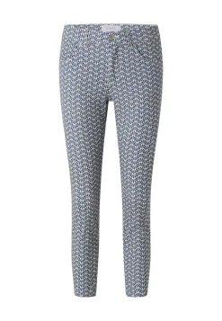 Hose Ornella mit Blumenmuster