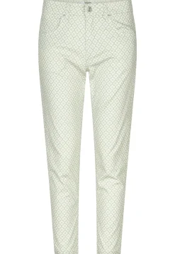 Hose Ornella mit Blumen-Muster