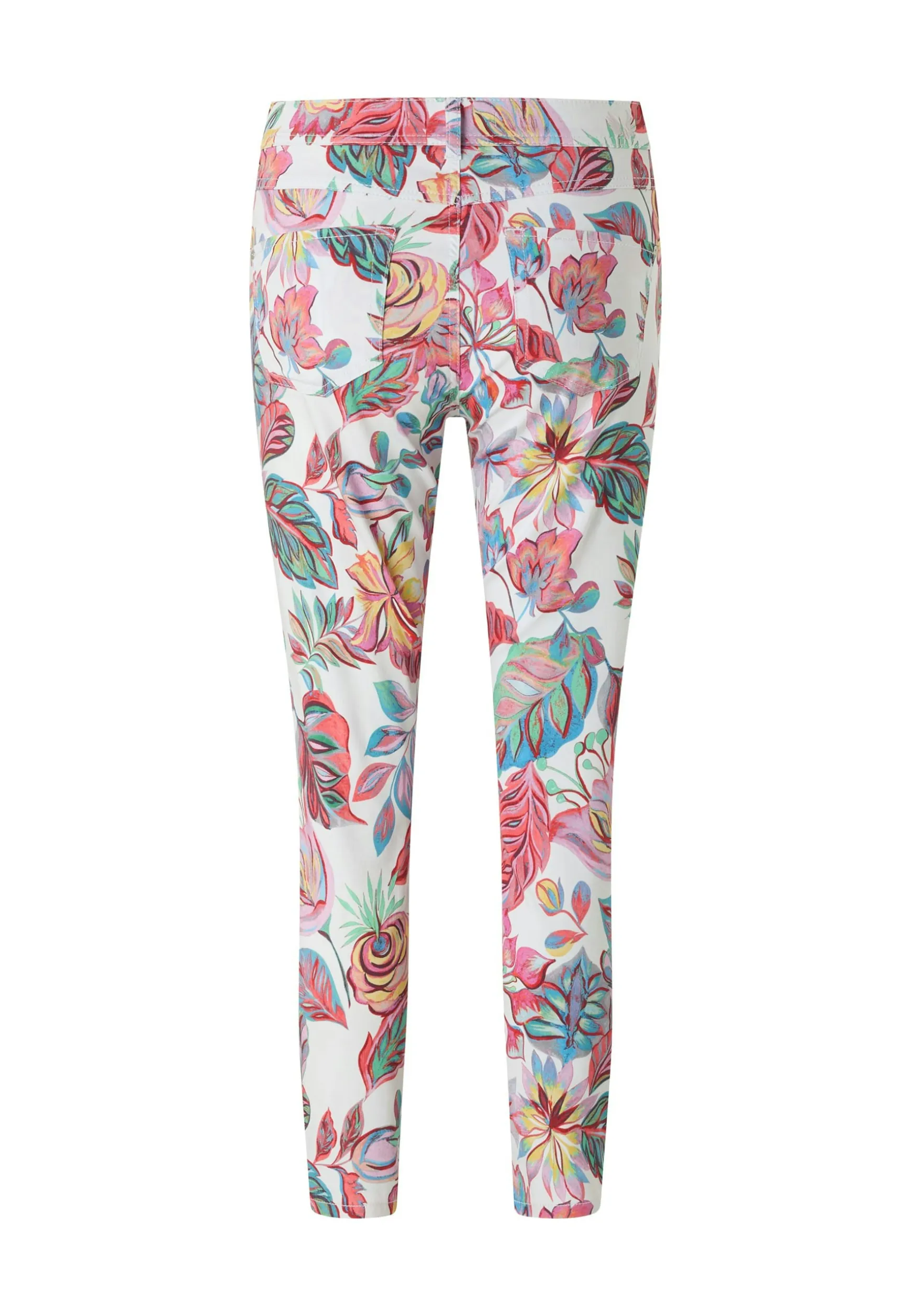 Hose Ornella mit Blumenmuster
