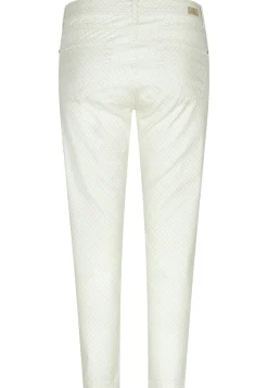 Hose Ornella mit Blumen-Muster