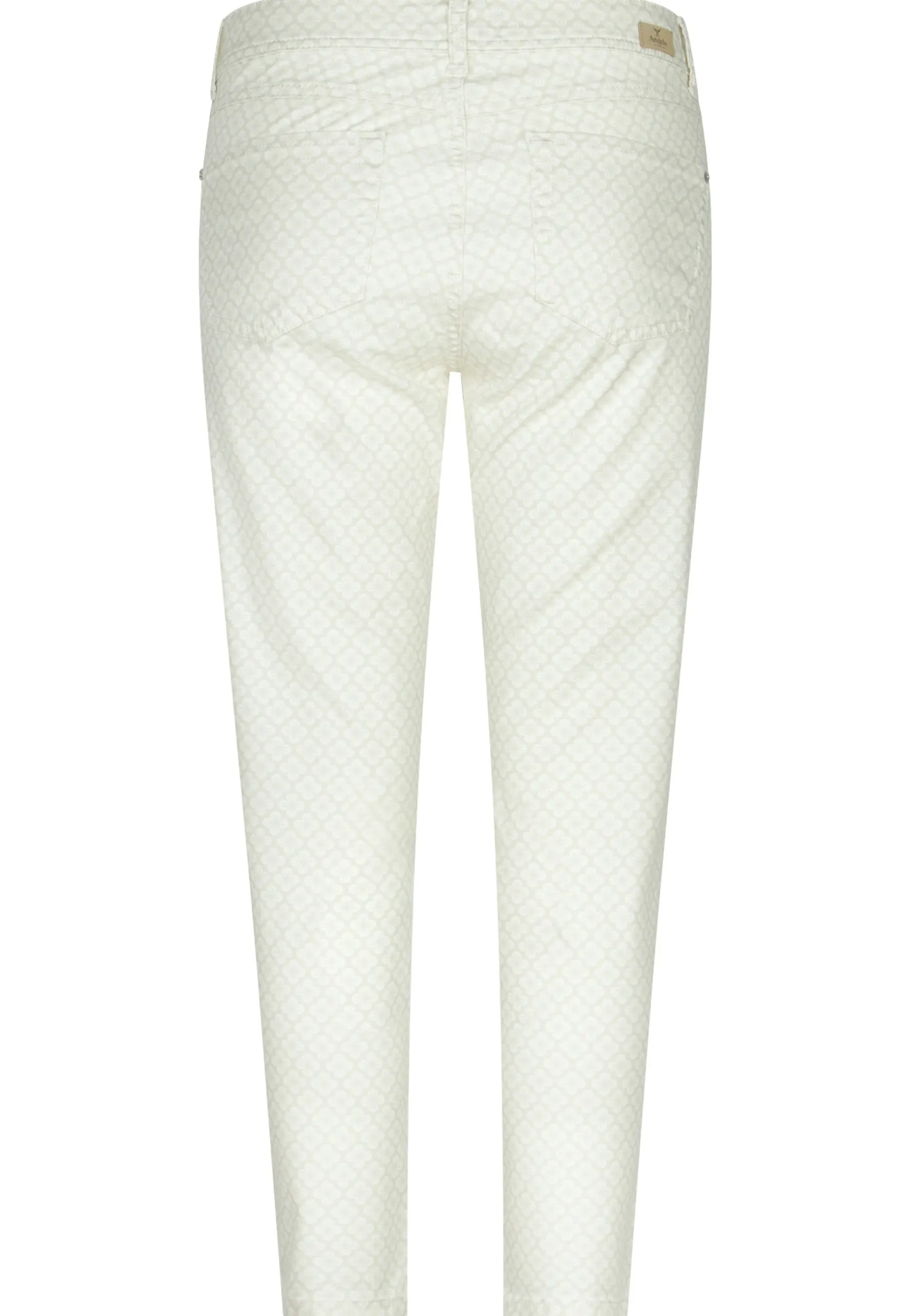 Hose Ornella mit Blumen-Muster