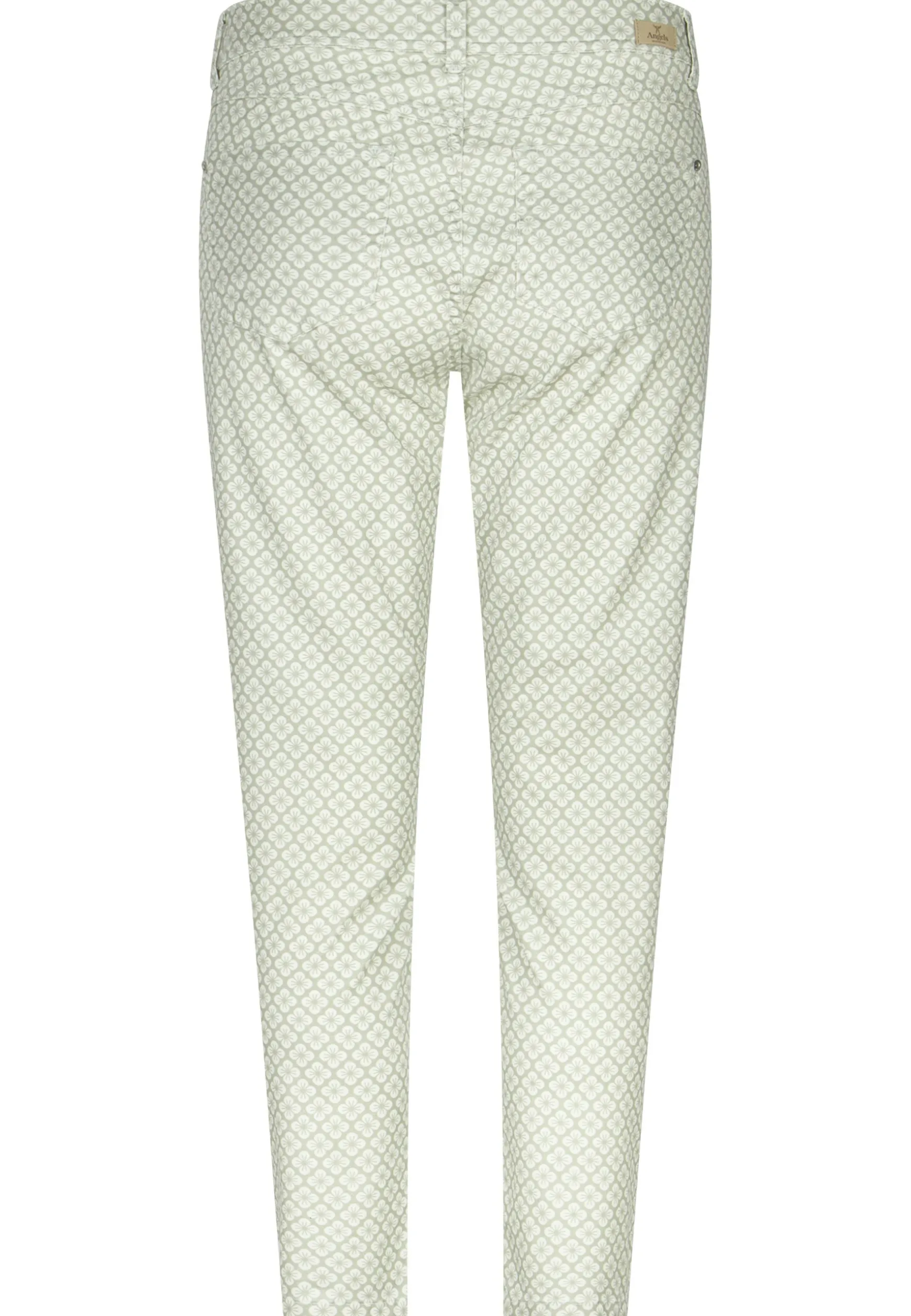 Hose Ornella mit Blumen-Muster